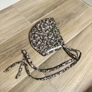 Moss & Wilds Olive Floral Bonnet